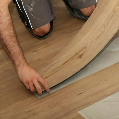 Vinylboden in Holzoptik