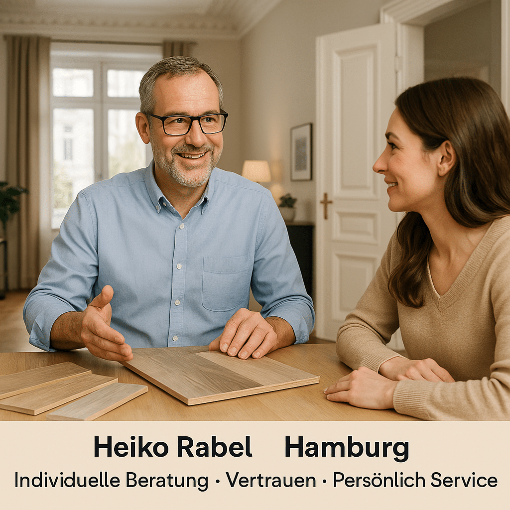 Heiko Rabel verlegt Laminat in Hamburg mit moderner Technik und Präzision