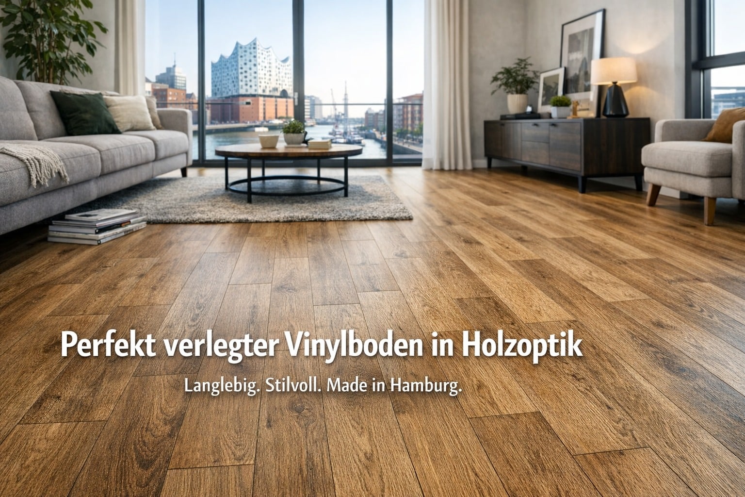 Vinylboden verlegen in Hamburg – hochwertiger Designboden professionell verlegt